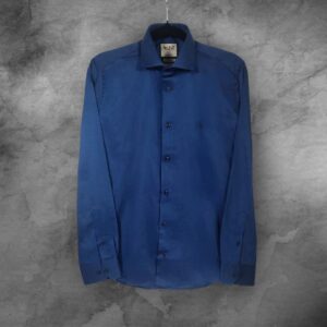 Camisa Manga Longa Slim Fit Algodão Egípcio Fio 80 LN7