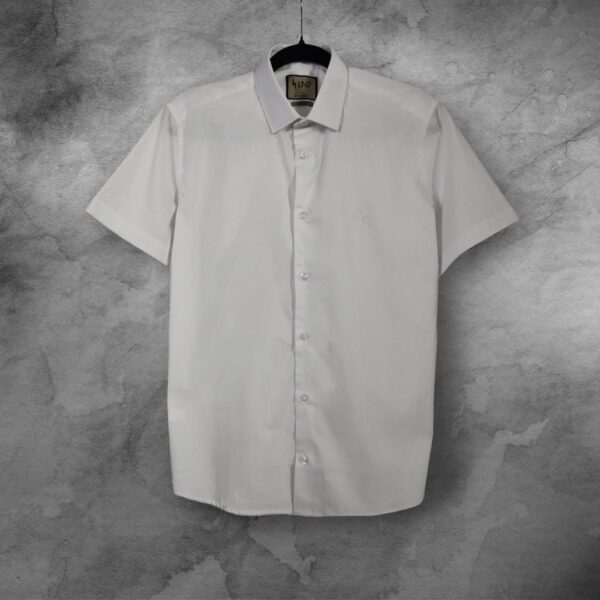 Camisa Manga Curta Slim Fit LN7 - Imagem 2