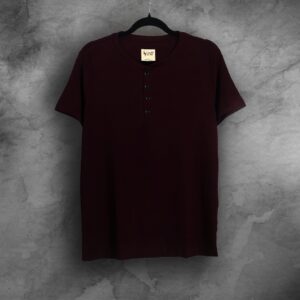 Camiseta Henley Algodão Egípcio LN7