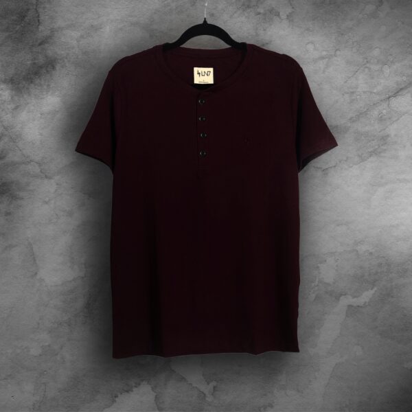Camiseta Henley Algodão Egípcio LN7