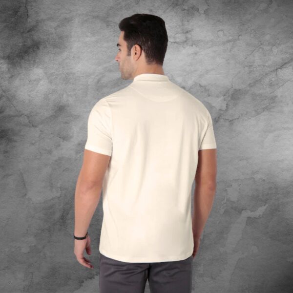 Camiseta Algodão Egípcio Gola Alta LN7 - Imagem 3