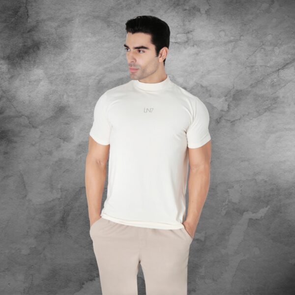 Camiseta Algodão Egípcio Gola Alta LN7 - Imagem 2