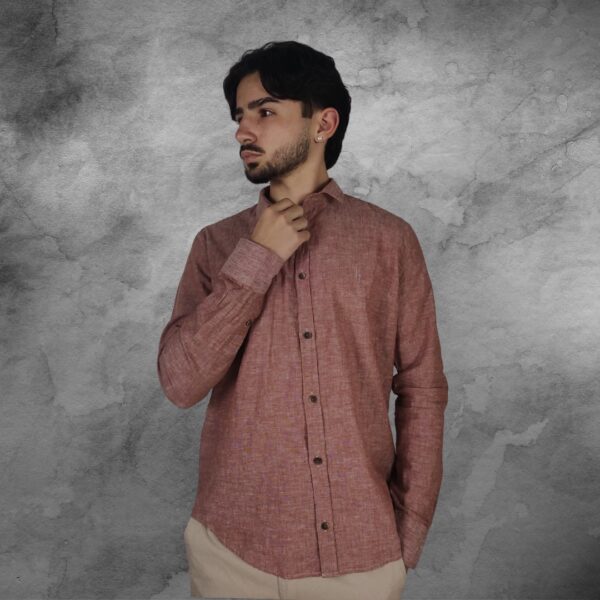 Camisa Manga Longa Linho Slim Fit LN7 - Imagem 2