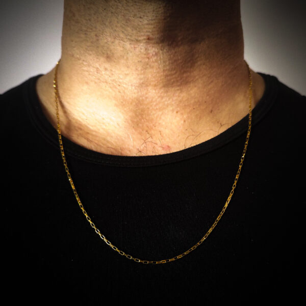 Corrente Cartier 61 Folheado Ouro - Imagem 2